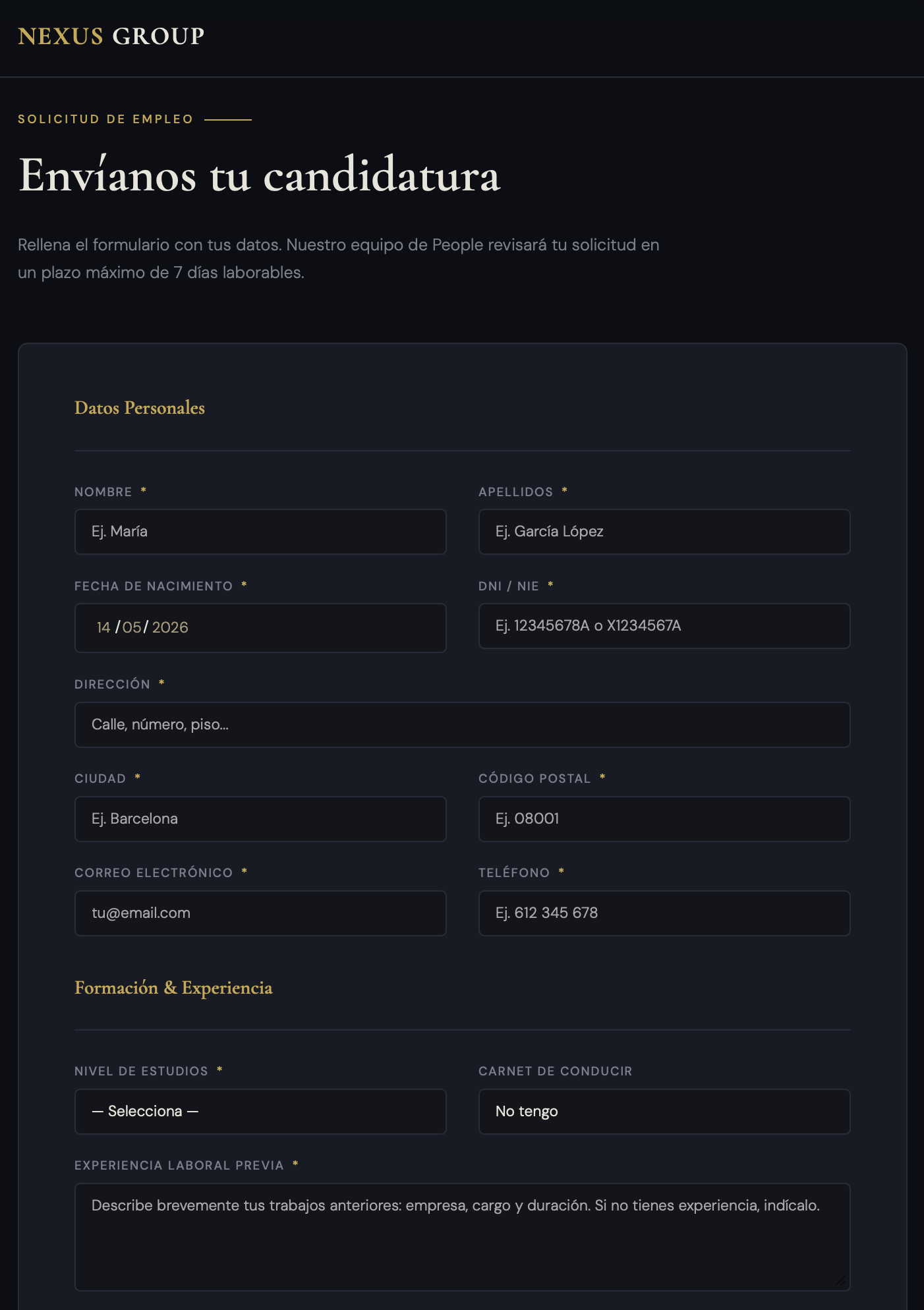 Landing Page Automatizada